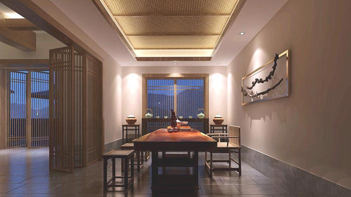 重庆茶文化主题酒店装修设计案例